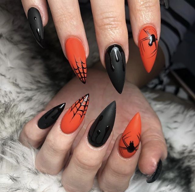 Halloween Nails 2023 18 nápadů: Spooktacular Nail Art pro sezónu