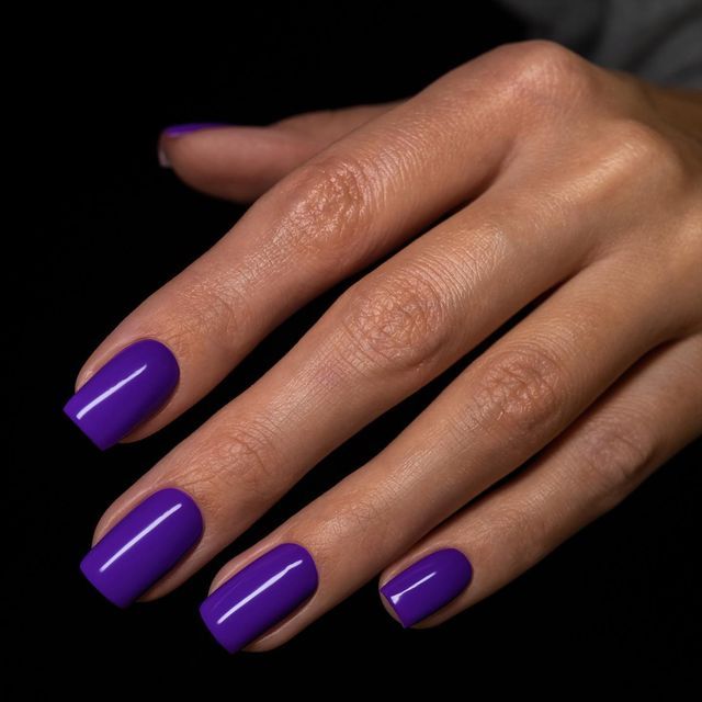 Purple Winter Nails 2023-2024 20 Ideas: Get Ready for a Stylish Season!