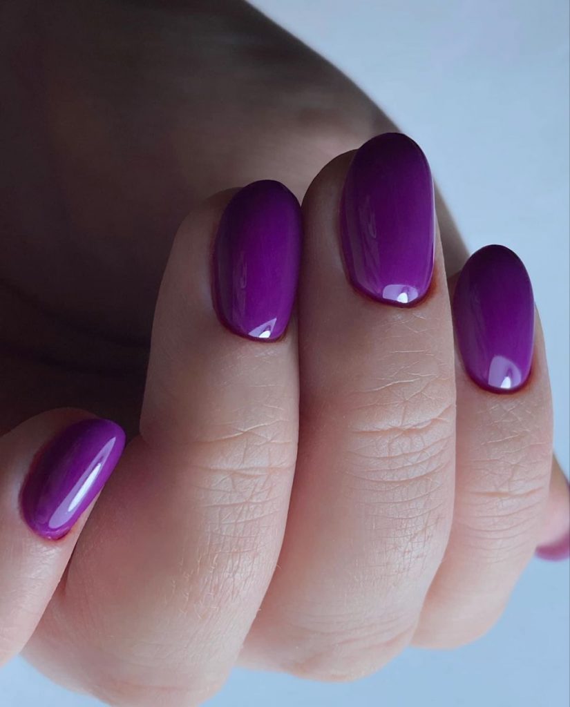 Purple Winter Nails 2023-2024 20 Ideas: Get Ready for a Stylish Season!