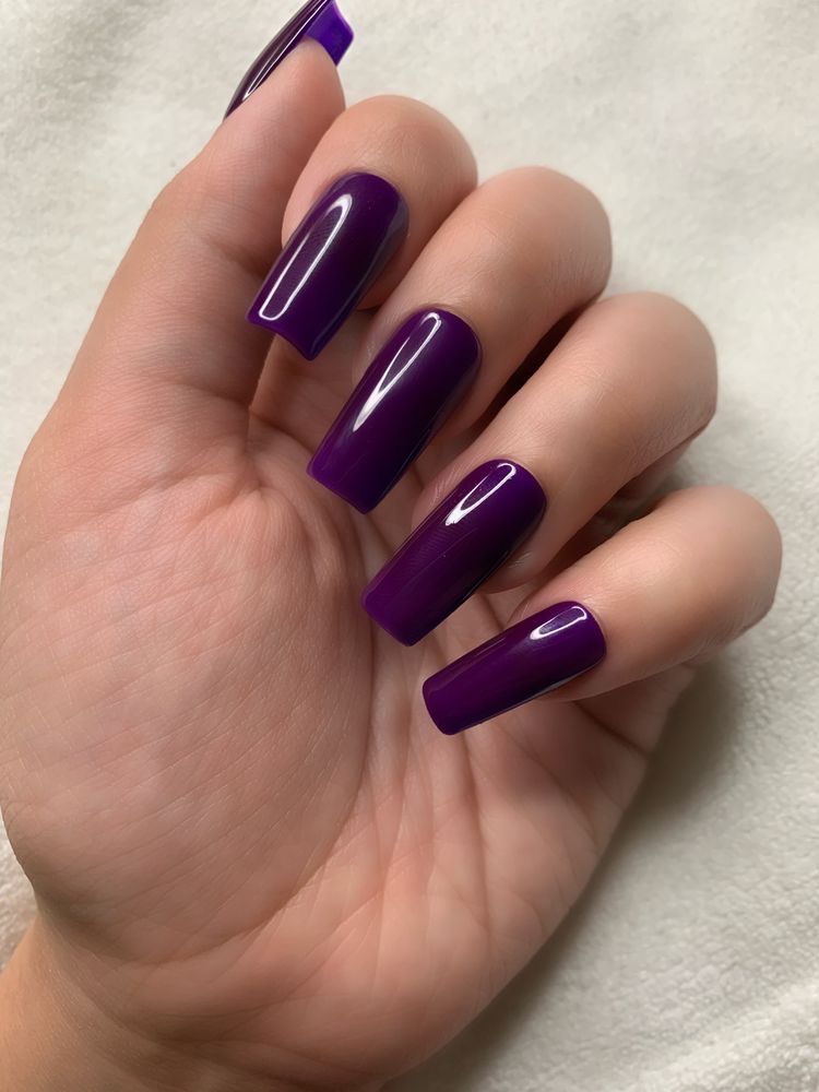 Purple Winter Nails 2023-2024 20 Ideas: Get Ready for a Stylish Season!