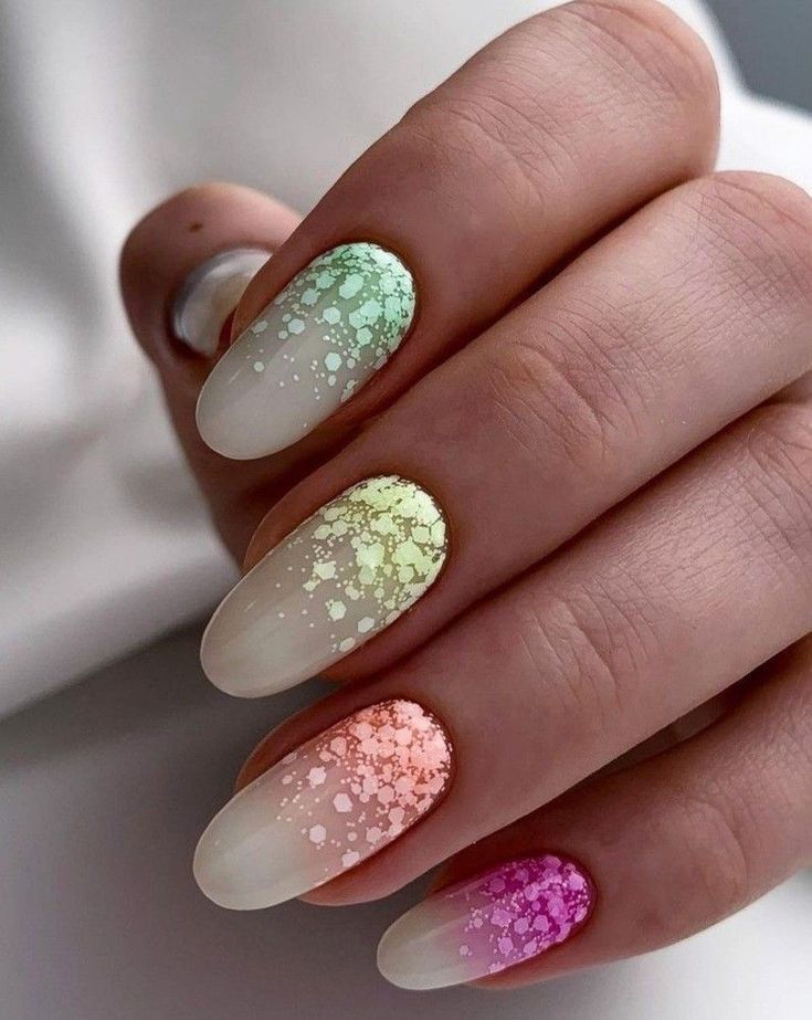 Winter Multicolor Nails 2023-2024 18 Ideas: A Colorful Guide to Nail Trends