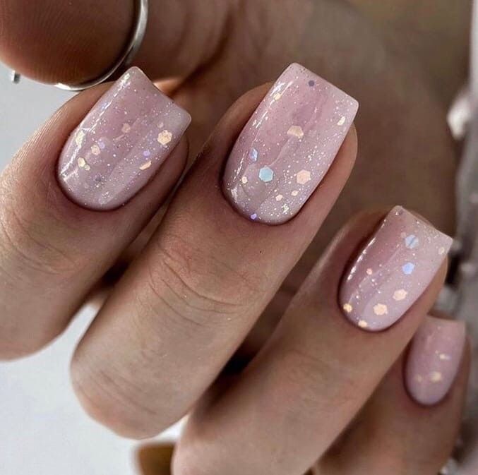 Winter Nails Acrylic Short 2023-2024 18 Ideas: Get Ready to Flaunt Your Chic Style!