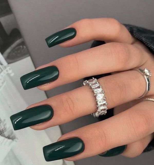 Winter Nails Square Long 2023-2024 16 nápadů: Zůstaňte styloví i v chladu