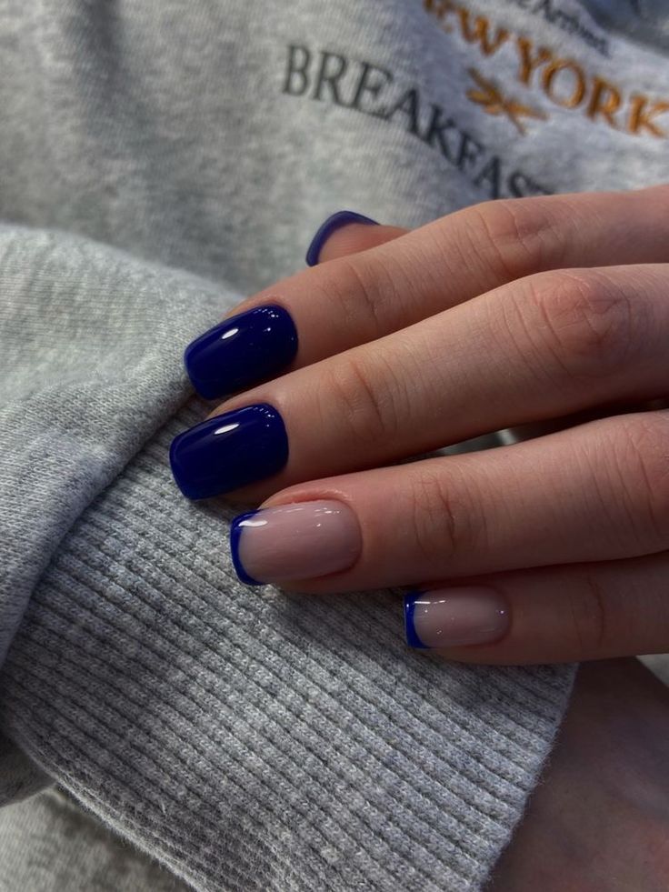 Short French Winter Nails 2023-2024 21 Ideas