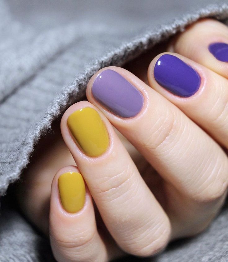 Winter Multicolor Nails 2023-2024 18 Ideas: A Colorful Guide to Nail Trends