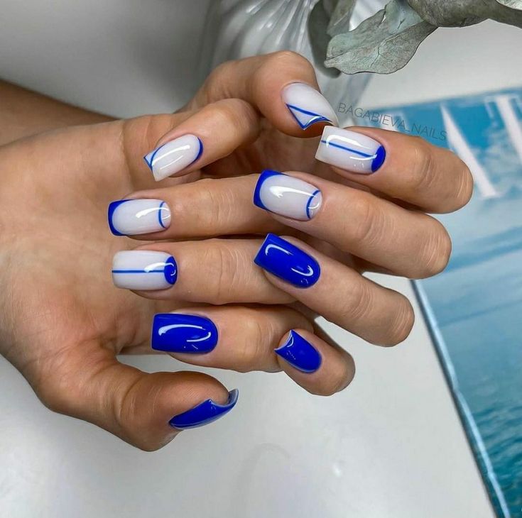 Short French Winter Nails 2023-2024 21 Ideas