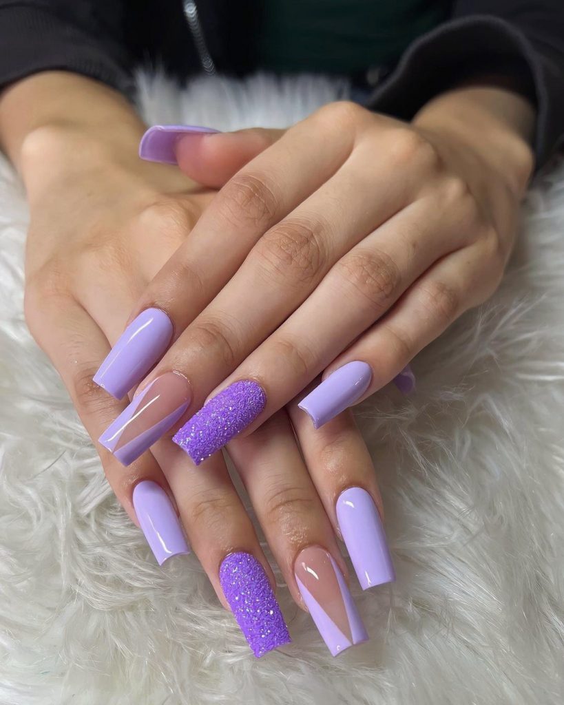 Purple Winter Nails 2023-2024 20 Ideas: Get Ready for a Stylish Season!