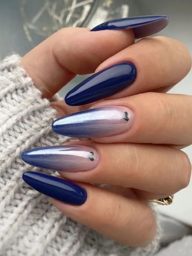 Ombre Nail Colors 21 nápadů na zimu 2023–2024: Buďte kreativní s nail artem