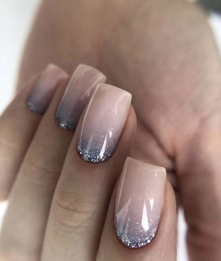 Square Nails Winter Colors 2023 - 2024 16 Ideas