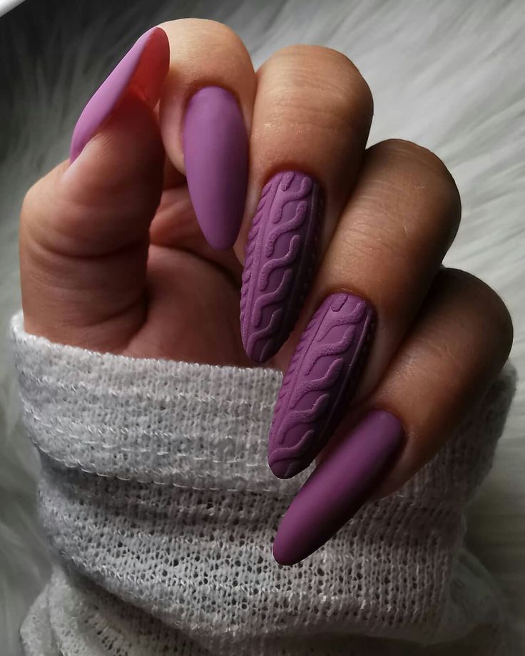 Winter Acrylic Long Nails 2023 - 2024 18 Ideas: Embrace the Season in Style