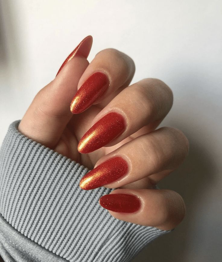 Almond Nails Winter Colors 2023 - 2024 20 Ideas: A Trendsetter's Guide