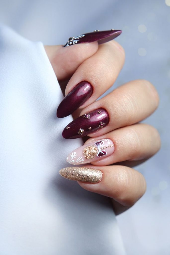 Fun Winter Nails 2023-2024 20 Ideas