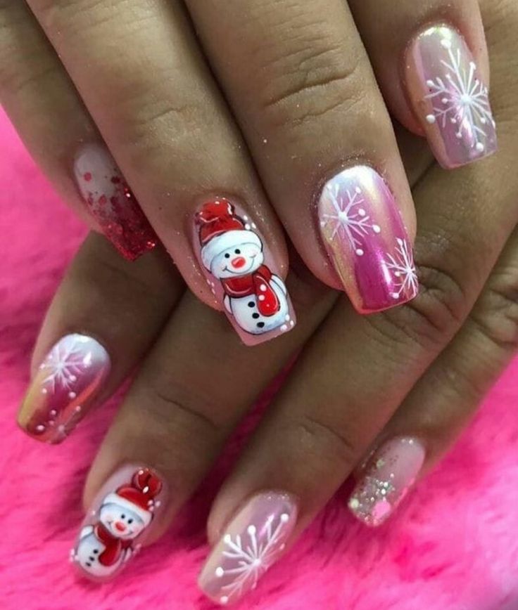 Fun Winter Nails 2023-2024 20 Ideas