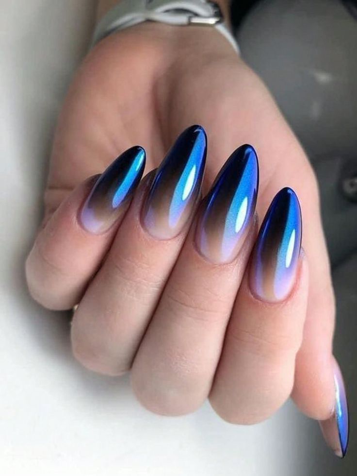 Ombre Nail Colors 21 nápadů na zimu 2023–2024: Buďte kreativní s nail artem