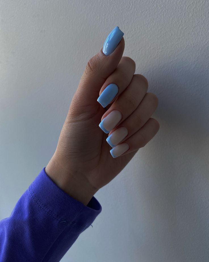 Winter Nails Square Short 2023-2024 20 Ideas