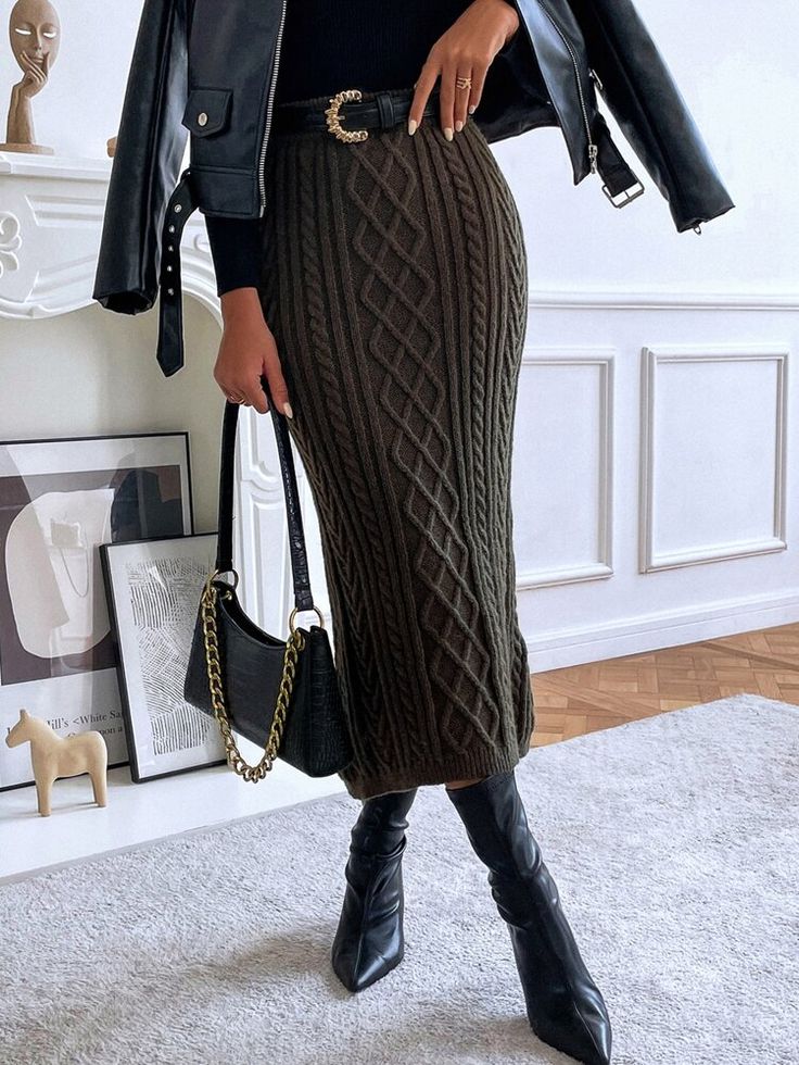 Winter Skirt Outfit 2023 - 2024 18 Ideas: Stay Stylish and Warm