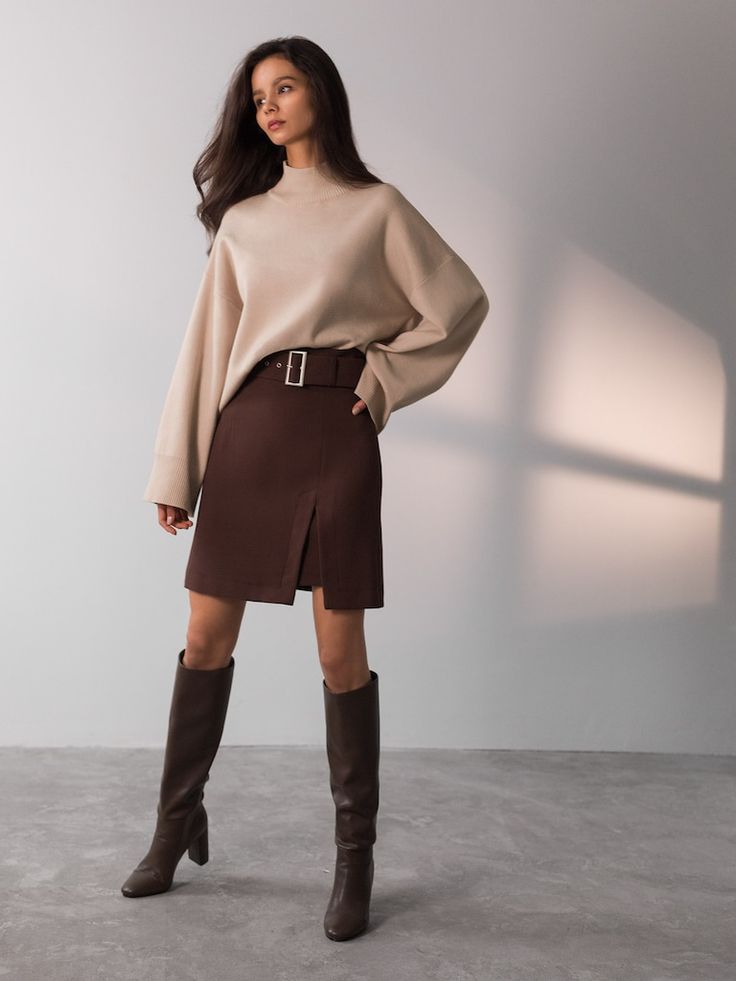 Winter Skirt Outfit 2023 - 2024 18 Ideas: Stay Stylish and Warm