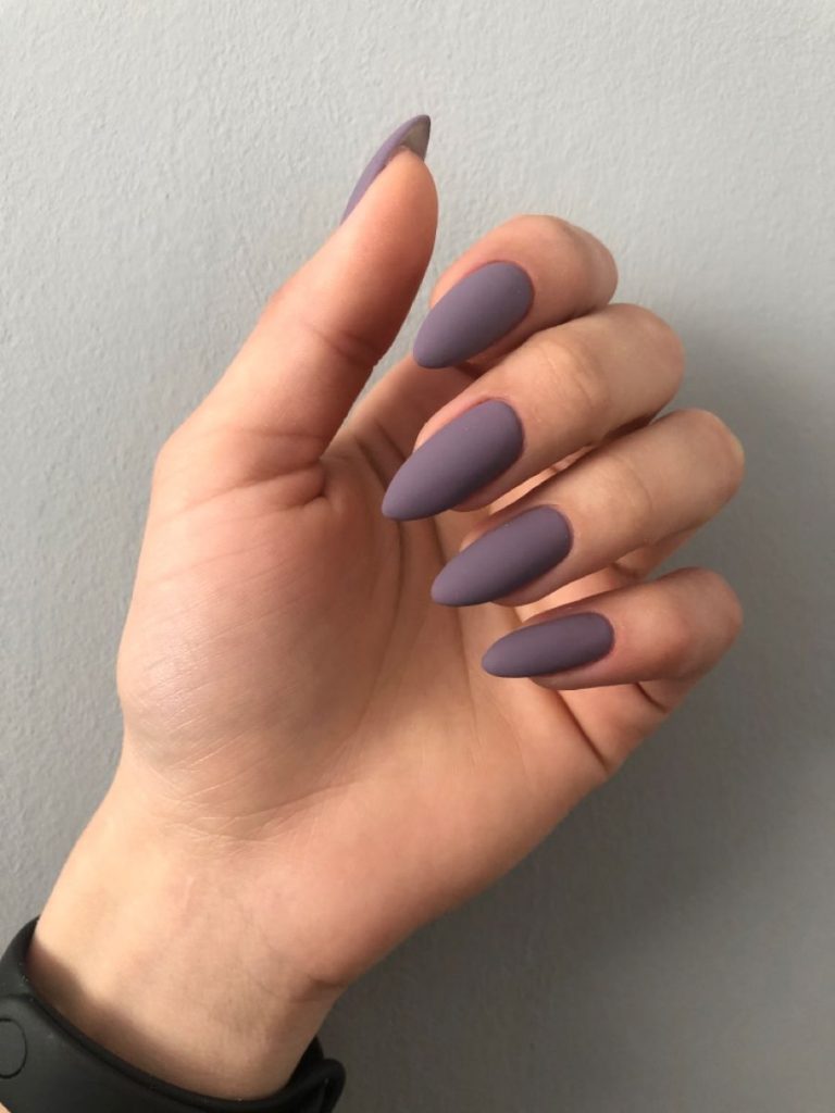 Exploring Chic Matte Nail Colors for Winter 2023-2024 16 Ideas