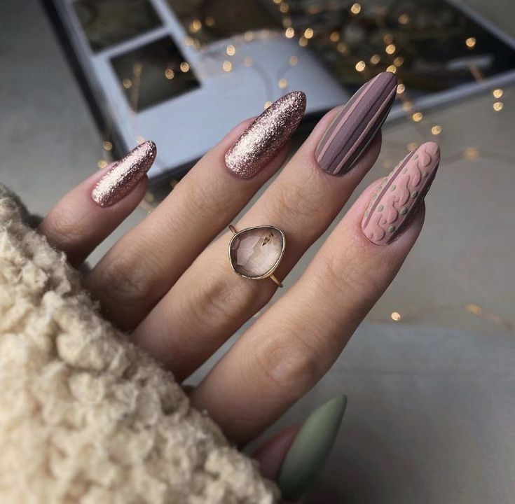 Medium Winter Nails 2023 - 2024 16 Ideas: Embrace the Season with Style