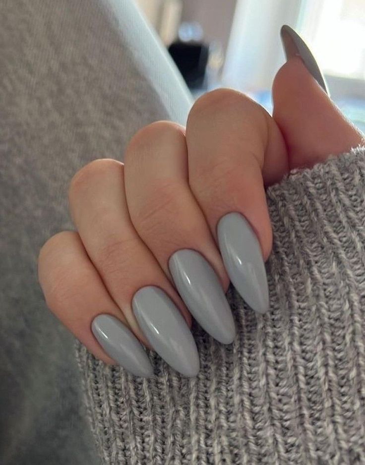 Almond Nails Winter Colors 2023 - 2024 20 Ideas: Stay Trendy and Chic!