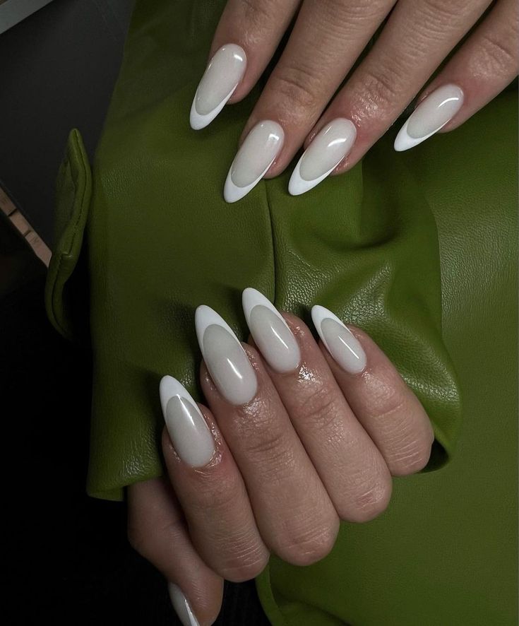 Long French Winter Nails 2023-2024 16 Ideas: Embrace the Elegance