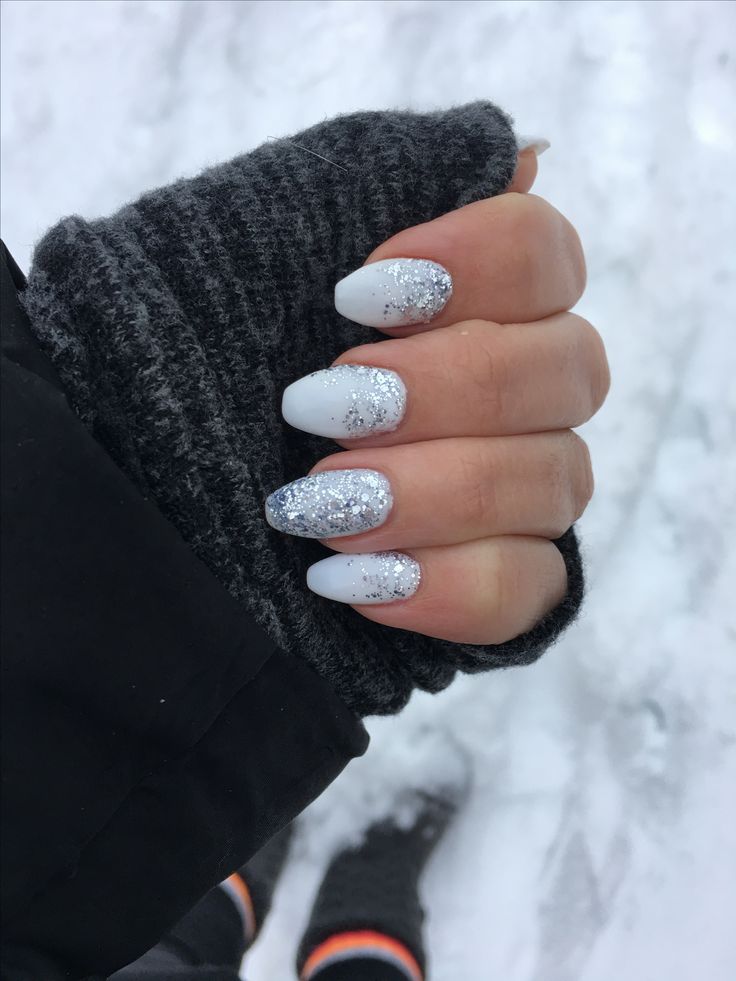 Silver Winter Nails 2023 - 2024 21 Ideas: Shimmering Elegance for the Season