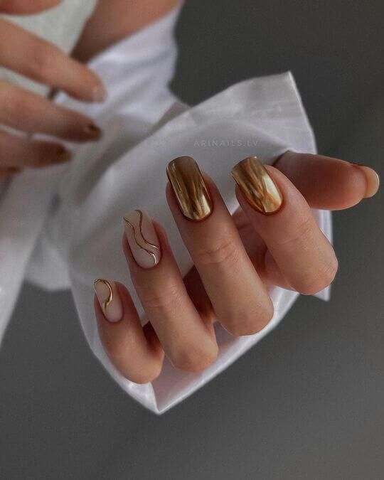 Short Gel Nails Winter 2023-2024 18 Ideas: Embrace the Season with Style