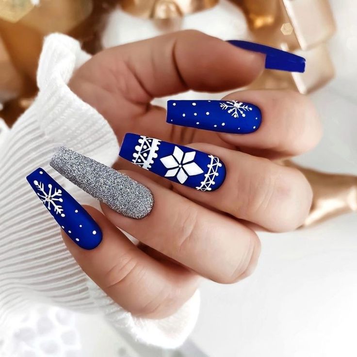 Long Winter Nails 2023 - 2024 18 Ideas: Get Ready to Nail the Season!