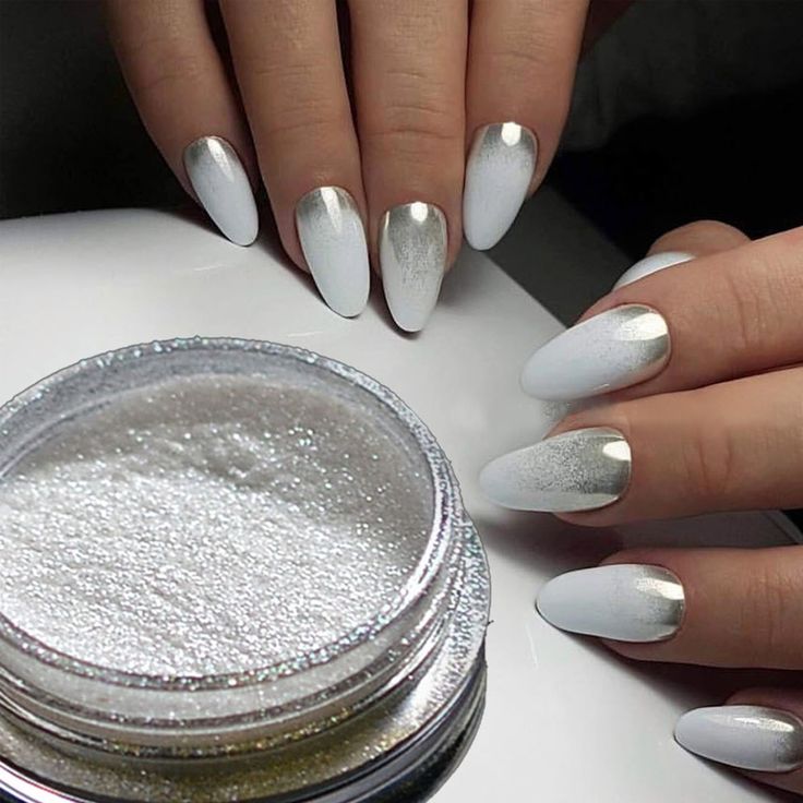 Silver Winter Nails 2023 - 2024 21 Ideas: Shimmering Elegance for the Season