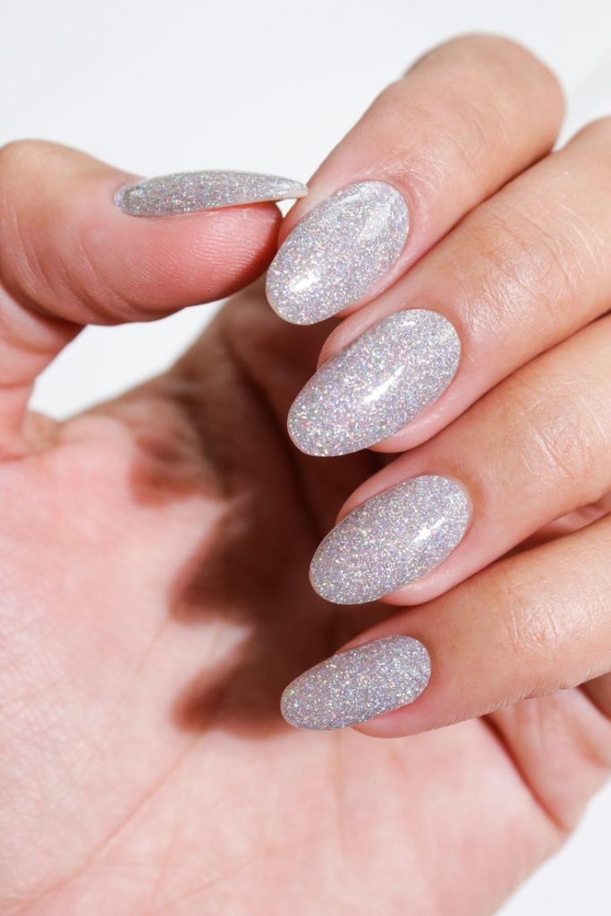 Silver Winter Nails 2023 - 2024 21 Ideas: Shimmering Elegance for the Season