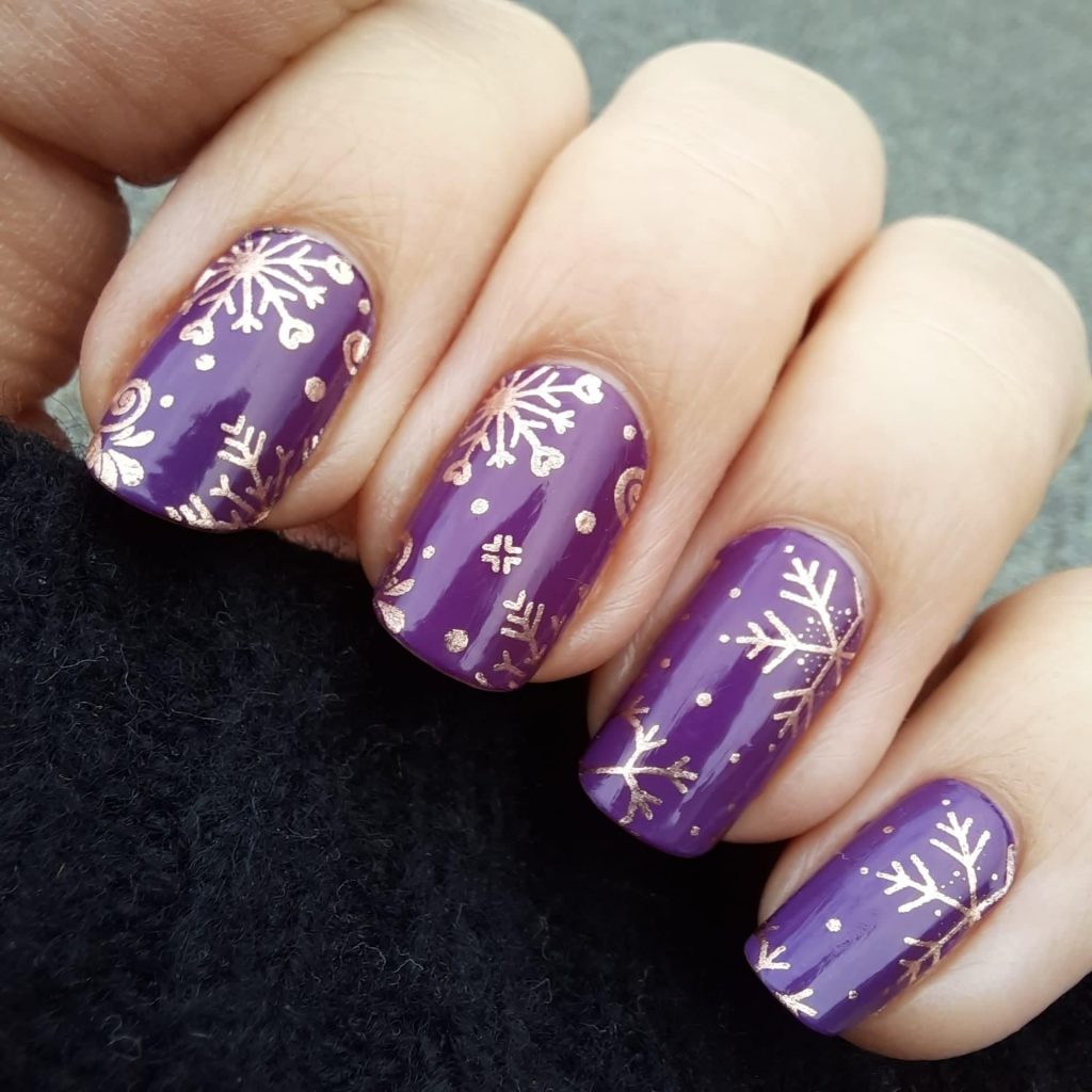 Purple Winter Nails 2023-2024 20 Ideas: Get Ready for a Stylish Season!