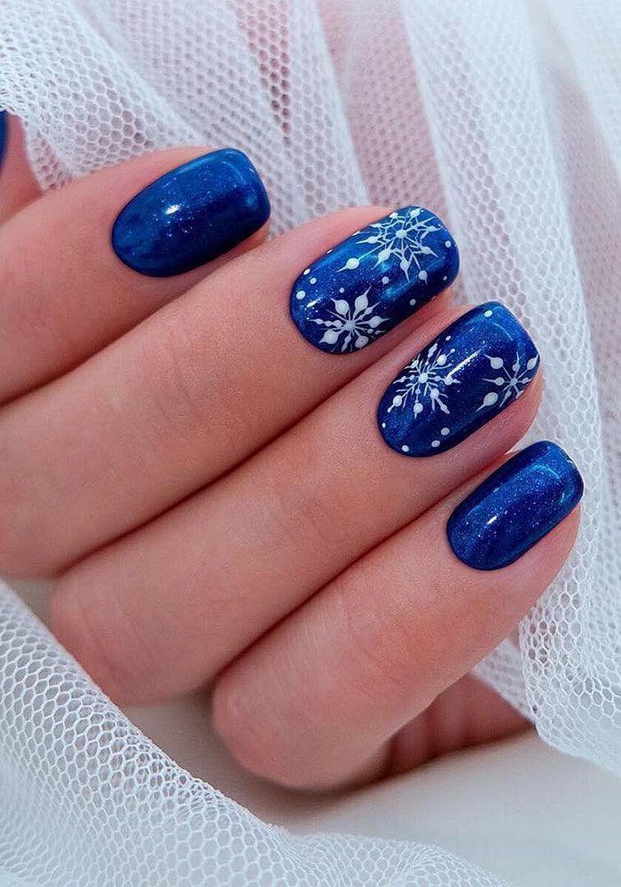 Short Gel Nails Winter 2023-2024 18 Ideas: Embrace the Season with Style