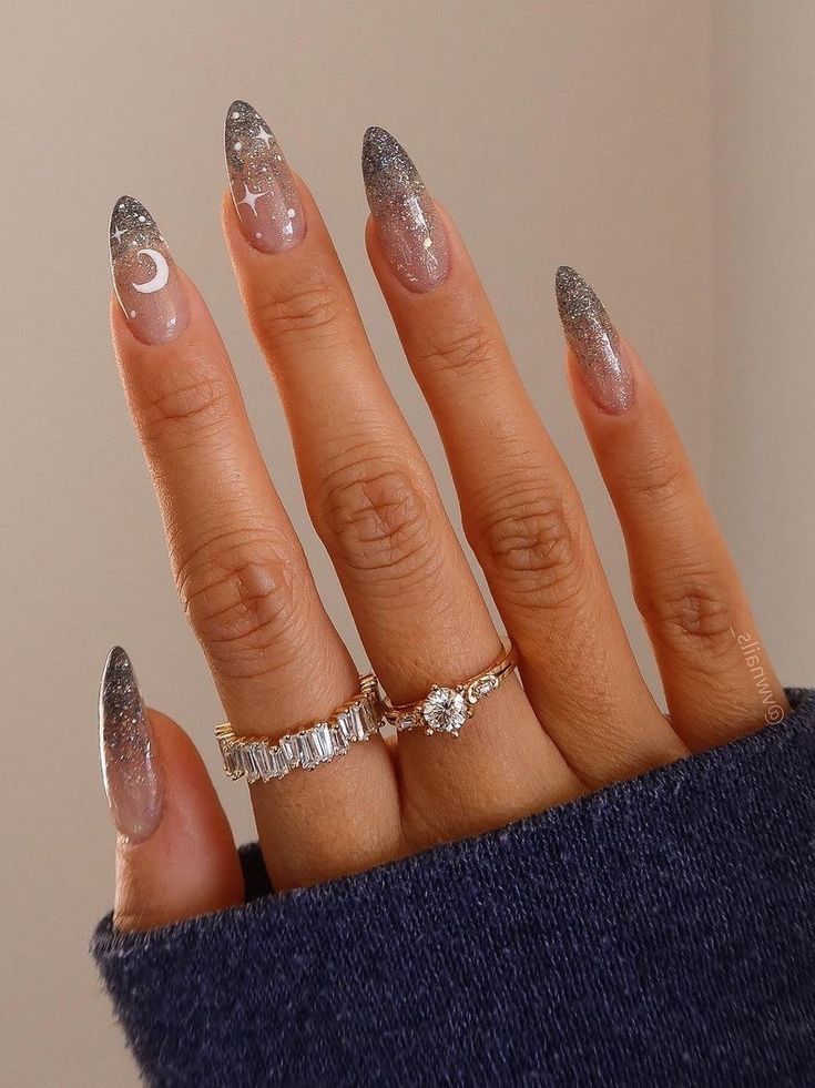 Silver Winter Nails 2023 - 2024 21 Ideas: Shimmering Elegance for the Season