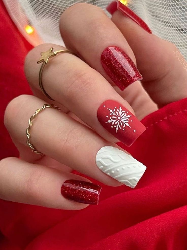 Medium Winter Nails 2023 - 2024 16 Ideas: Embrace the Season with Style