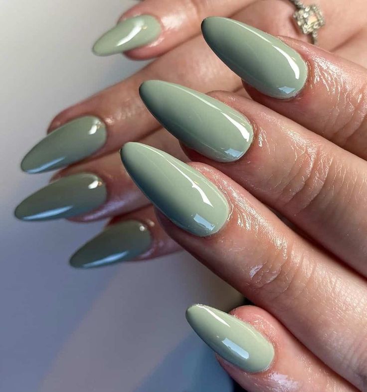 Almond Nails Winter Colors 2023 - 2024 20 Ideas: Stay Trendy and Chic!