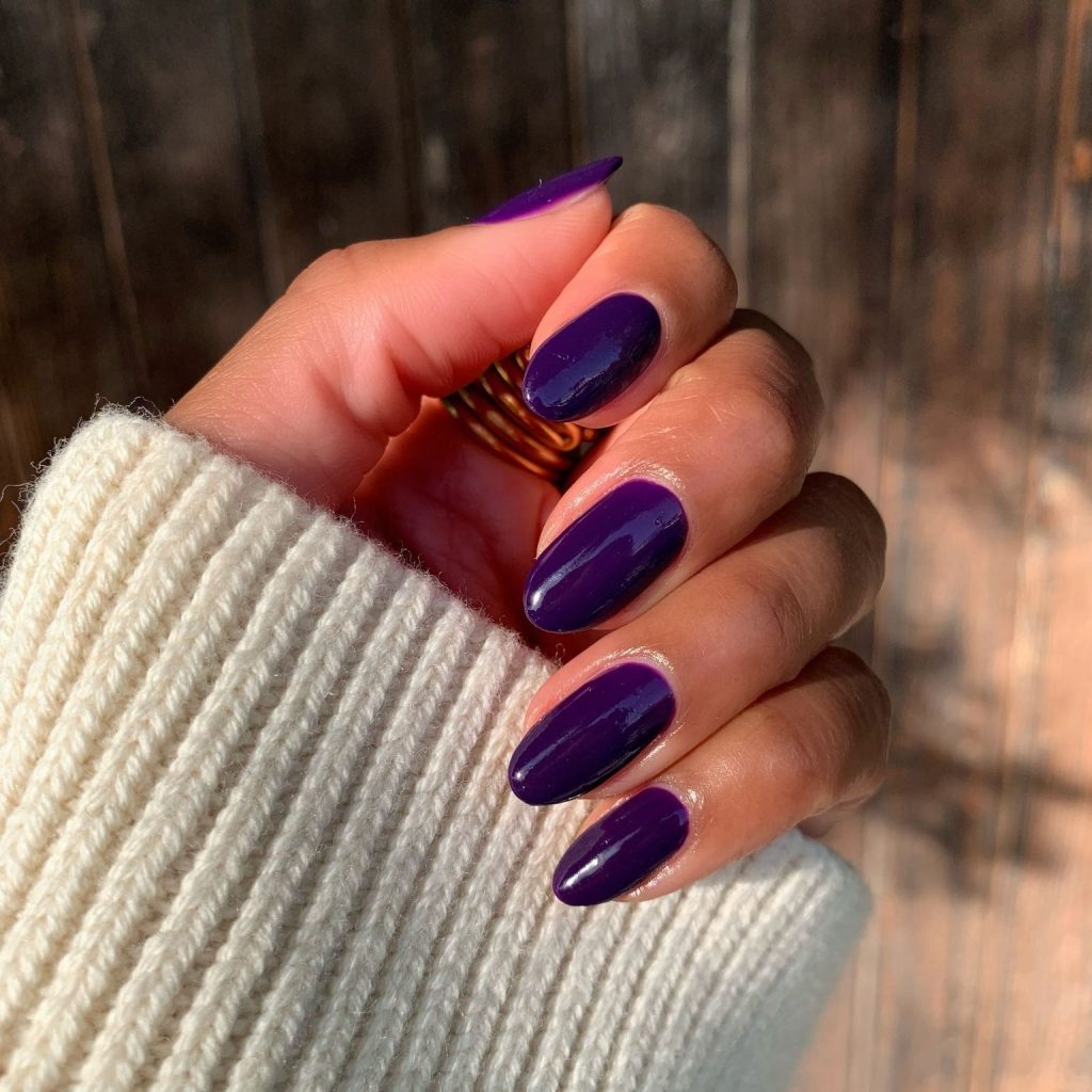 Purple Winter Nails 2023-2024 20 Ideas: Get Ready for a Stylish Season!