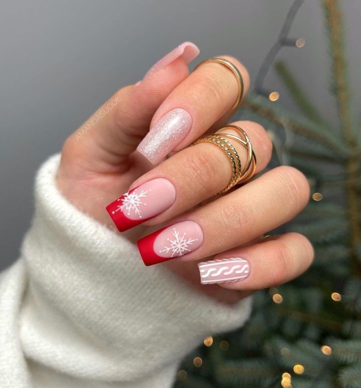 Medium Winter Nails 2023 - 2024 16 Ideas: Embrace the Season with Style