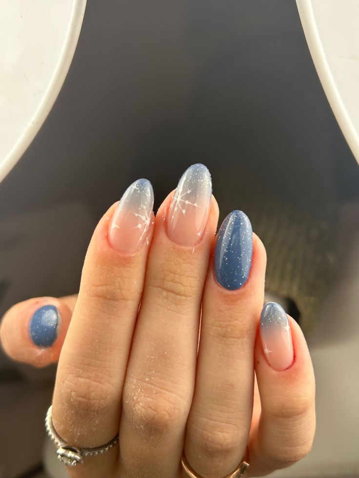 Ombre Nail Colors 21 nápadů na zimu 2023–2024: Buďte kreativní s nail artem