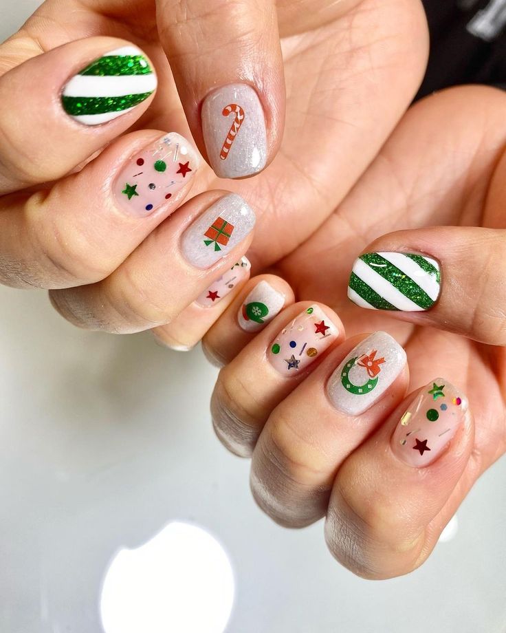 Christmas Nail Designs 2023 18 Ideas: Acrylic, Gel, Colors, and Trends