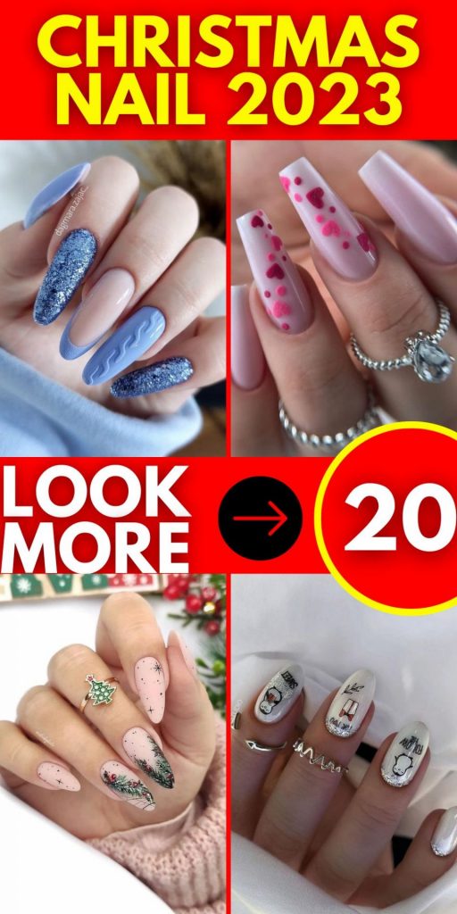 Festive Christmas Nail Trends 2023 20 Ideas: Embrace Trends Red and Trends Green