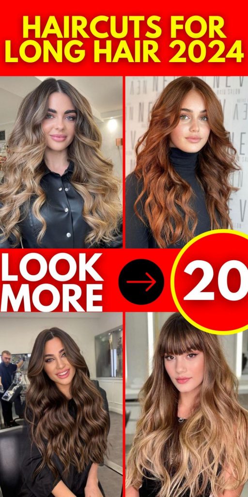 Haircuts for Long Hair 2024: Top 20 Ideas and Trends