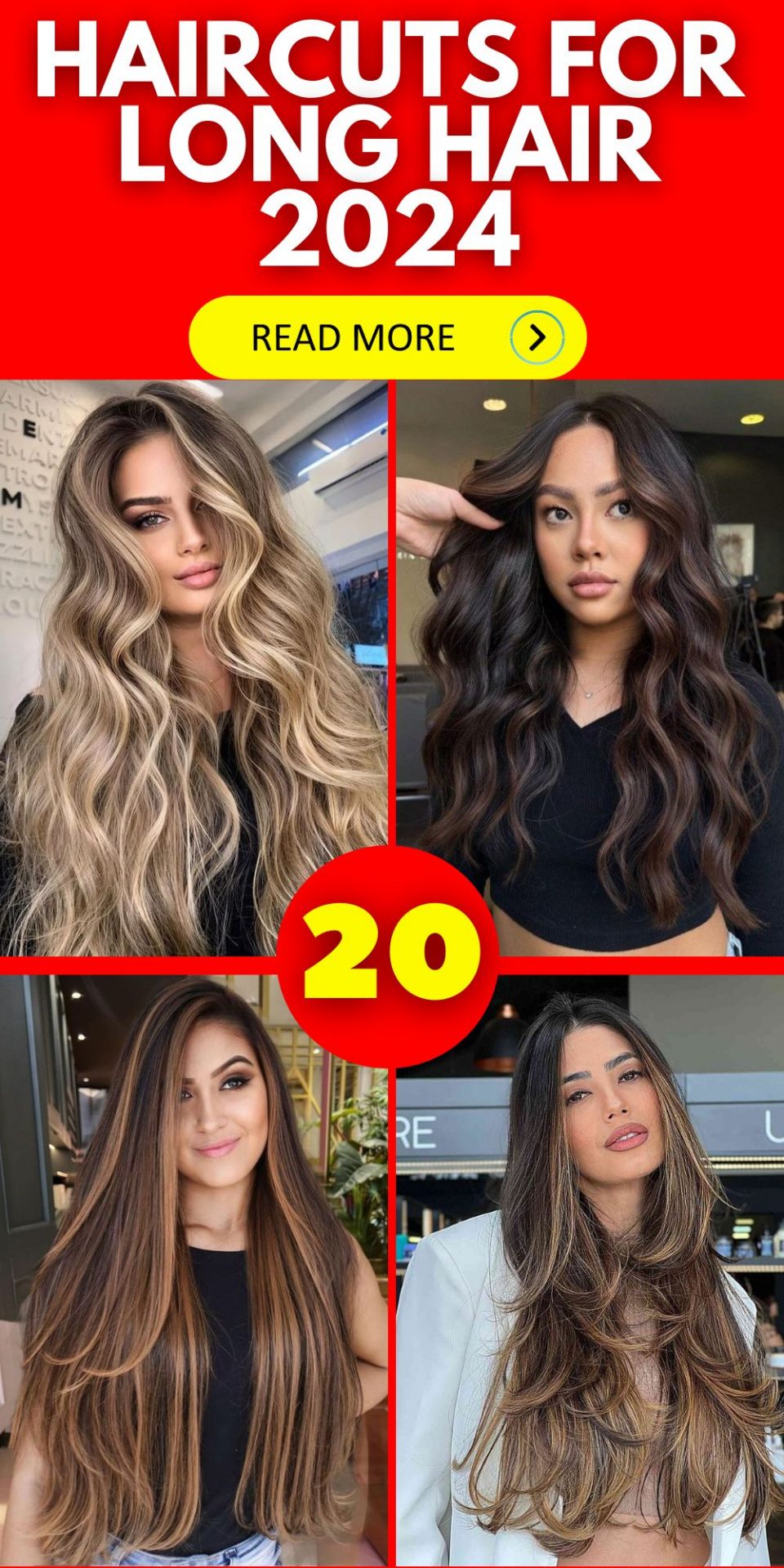 2024 Haircuts for Long Hair Layers, Bangs, Straight, and Wavy Styles