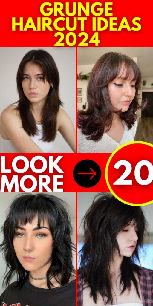 Trendy Grunge Haircut Ideas for 2024: Short, Long, and Medium Styles