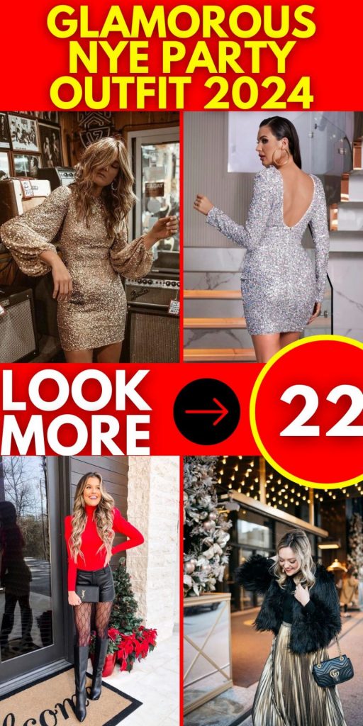 Glamorous NYE Party Outfit 22 Ideas for 2024: Shine Bright with Anna's Expert Tips