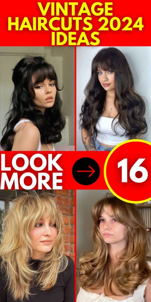 Vintage Haircuts 2024 16 Ideas: Timeless Styles and Beauty Trends Unveiled