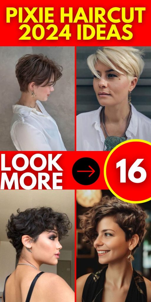 Pixie Haircut 2024 16 nápadů: Buďte napřed s delšími, krátkými a červenými styly