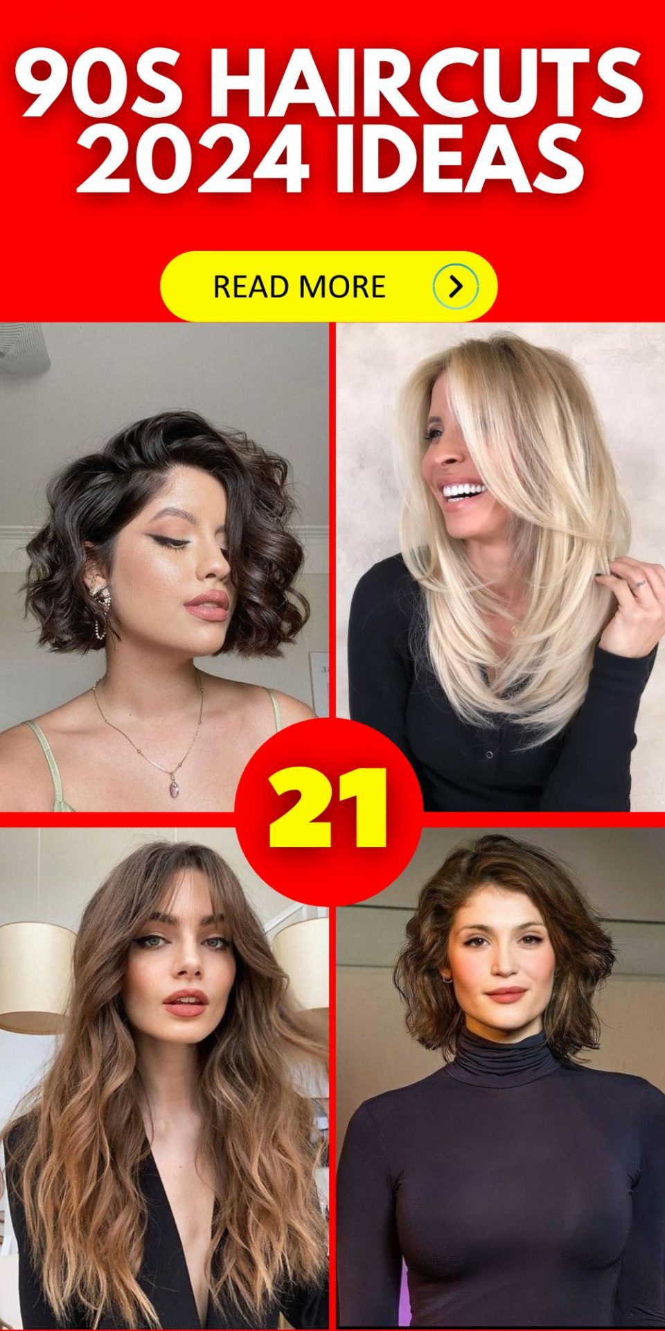 Reviving 90s Haircuts 2024: Modern Styles With Medium, Long, And Short 