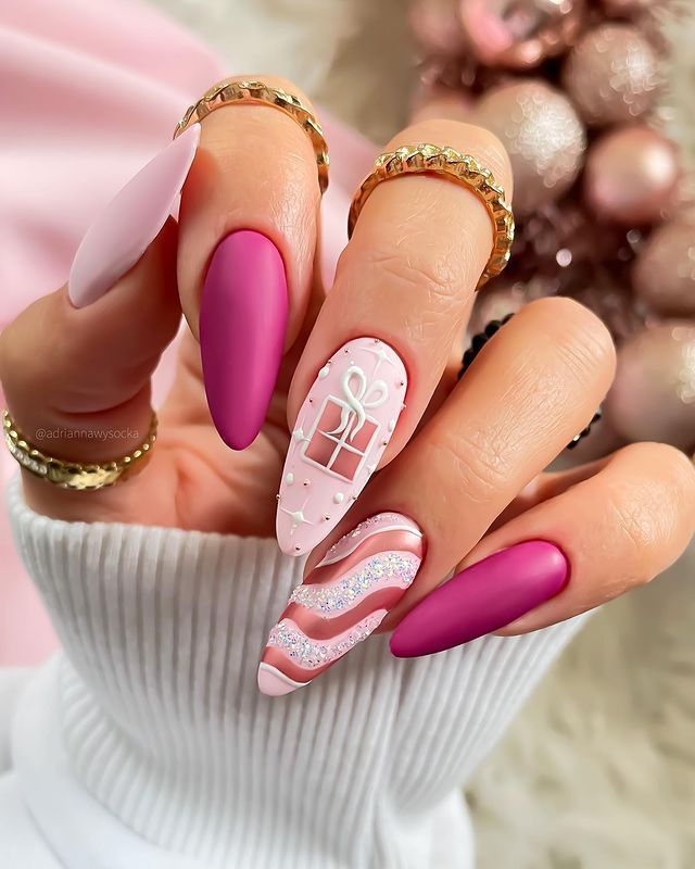 Festive Christmas Nail Trends 2023 20 Ideas: Embrace Trends Red and Trends Green