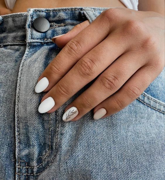 Matte Winter Nails 2023-2024 21 Ideas