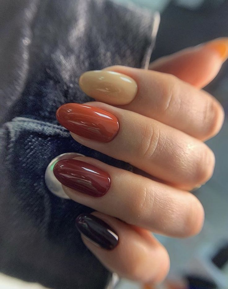 Winter Nails Brown 2023 - 2024 16 Ideas: Embrace the Cozy and Chic